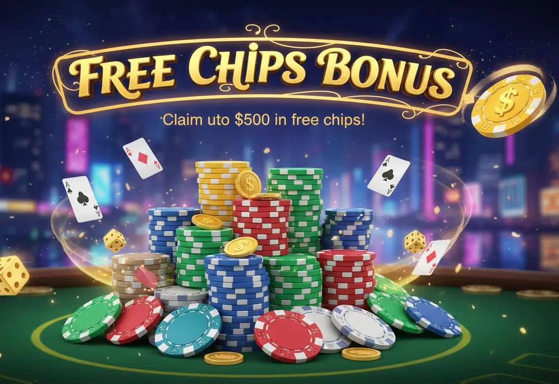 Wonder casino 無料チップ